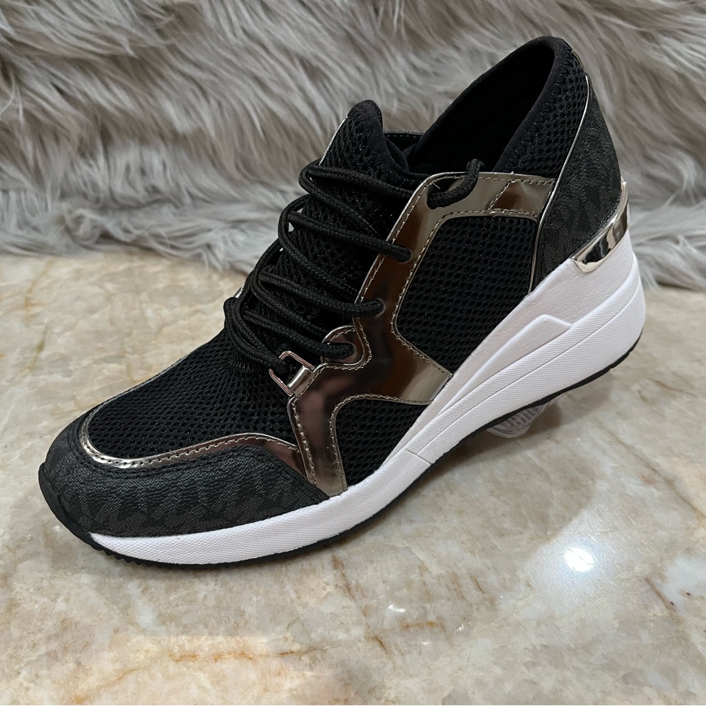 Michael Michael Kors Women’s Liv Trainer Black. New